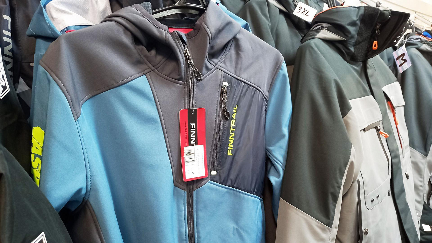 Поступление одежды Finntrail