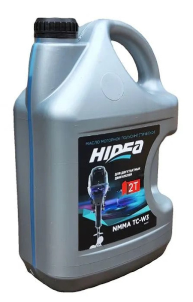 Масло для лодочного мотора 2Т полусинтетическое HIDEA 2T NMMA TC-W3 4л
