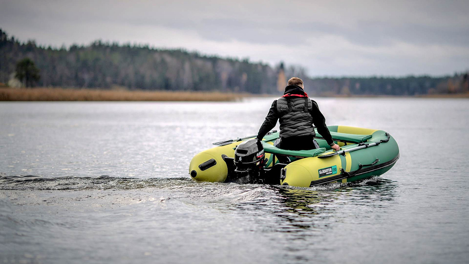 Надувная лодка ПВХ GLADIATOR E300S