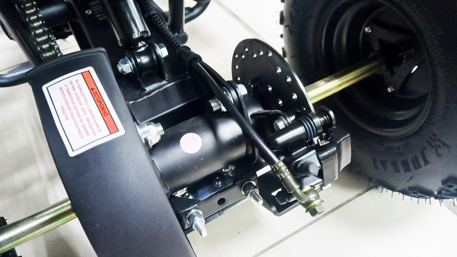 Детский бензиновый квадроцикл MOTAX GEKKON 90cc 1+1 (Реверс)