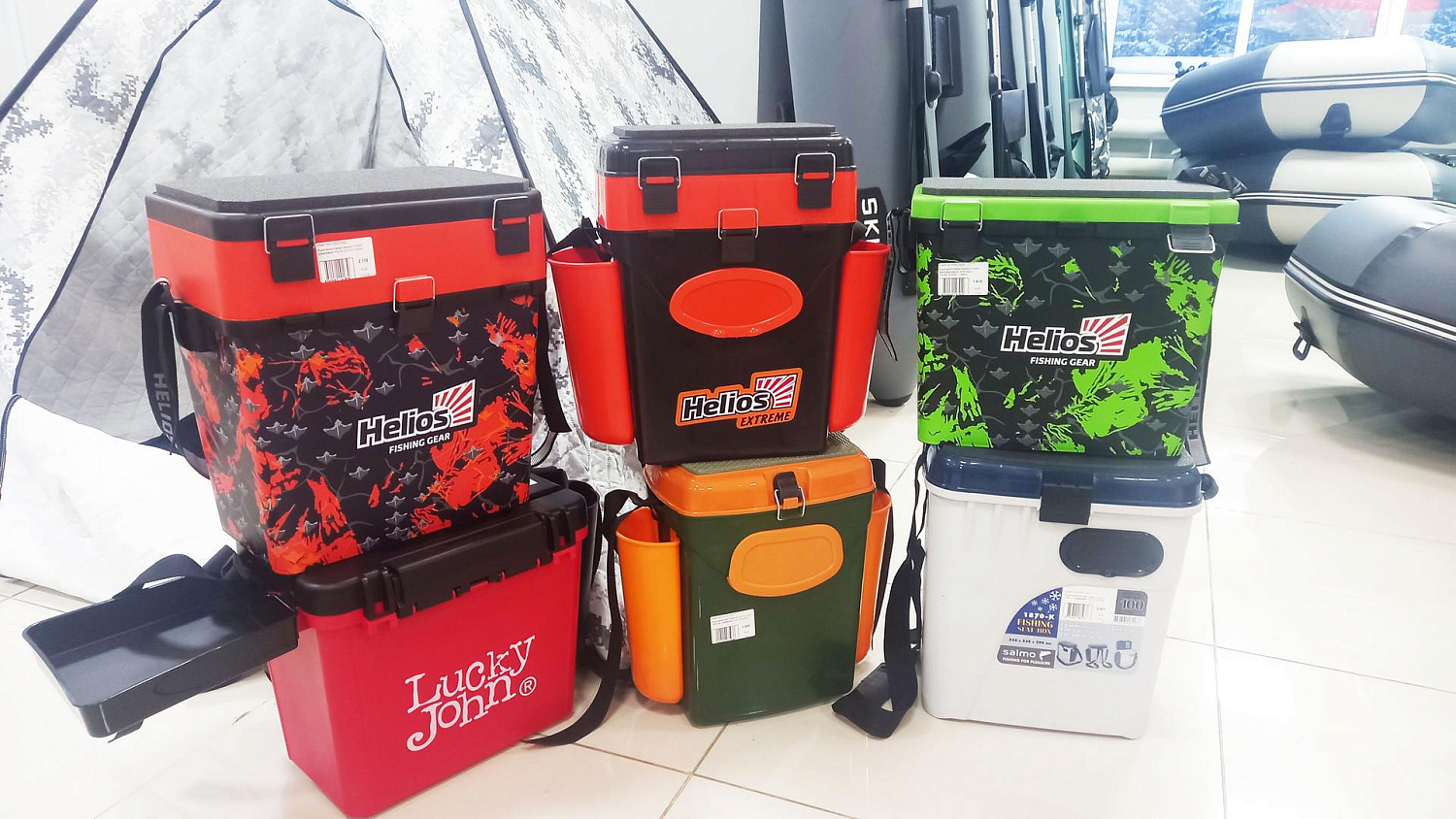 АКЦИЯ: Скидка 15% на все ледобуры и зимние рыболовные ящики