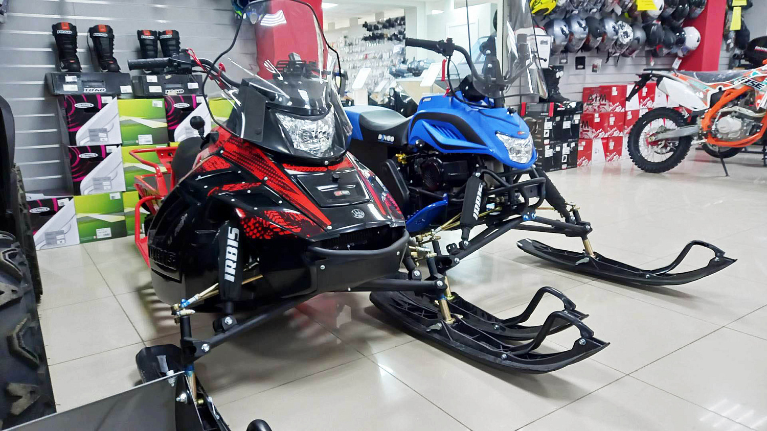 АКЦИЯ: Снижение цен на снегоходы IRBIS SF200L и DINGO T200