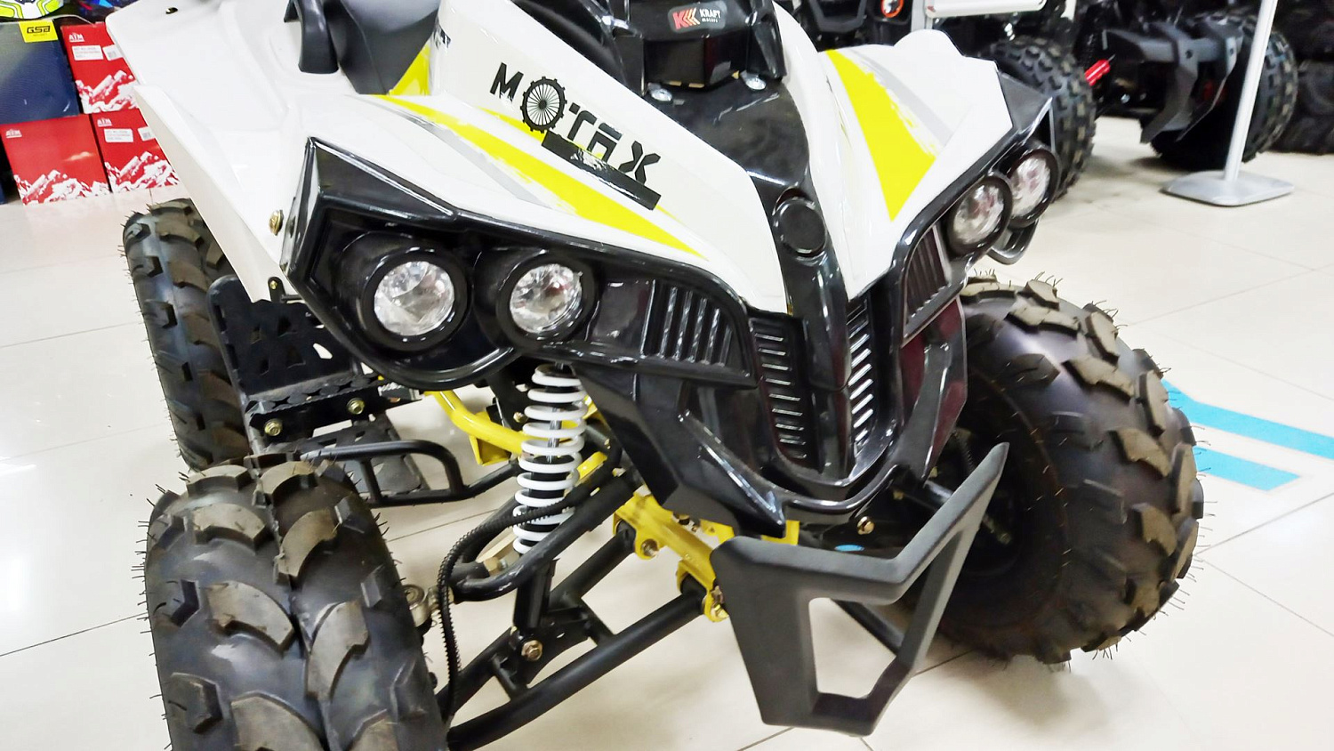 Подростковый квадроцикл MOTAX ATV Raptor Super LUX 125 сс