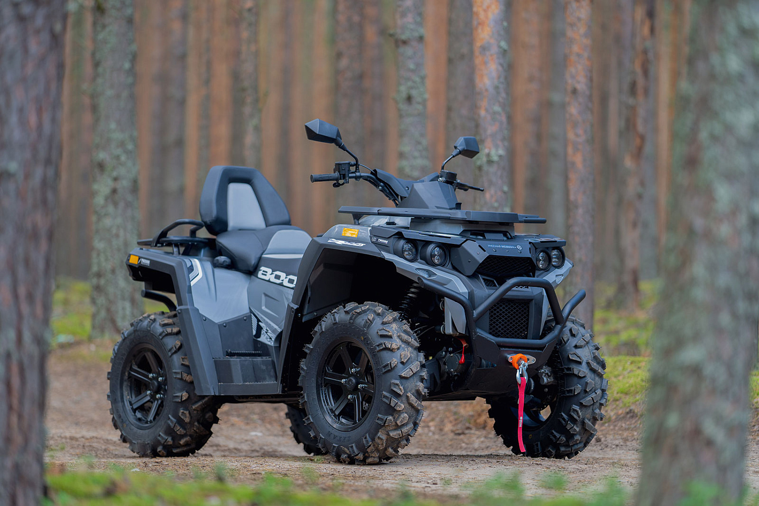 Тест-драйв квадроцикла РМ 800Т