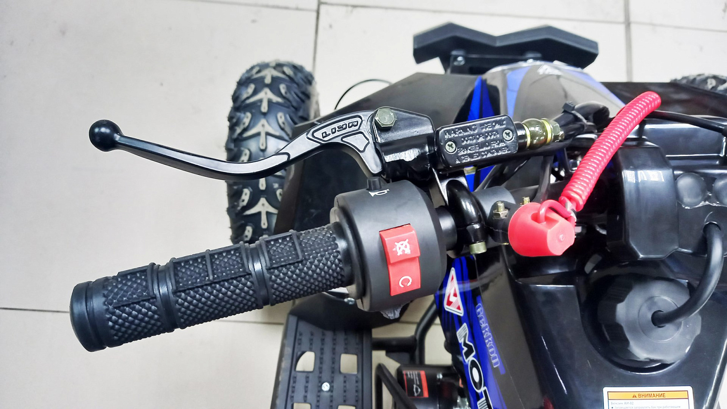 Детский бензиновый квадроцикл MOTAX GEKKON 90cc 1+1 (Реверс)