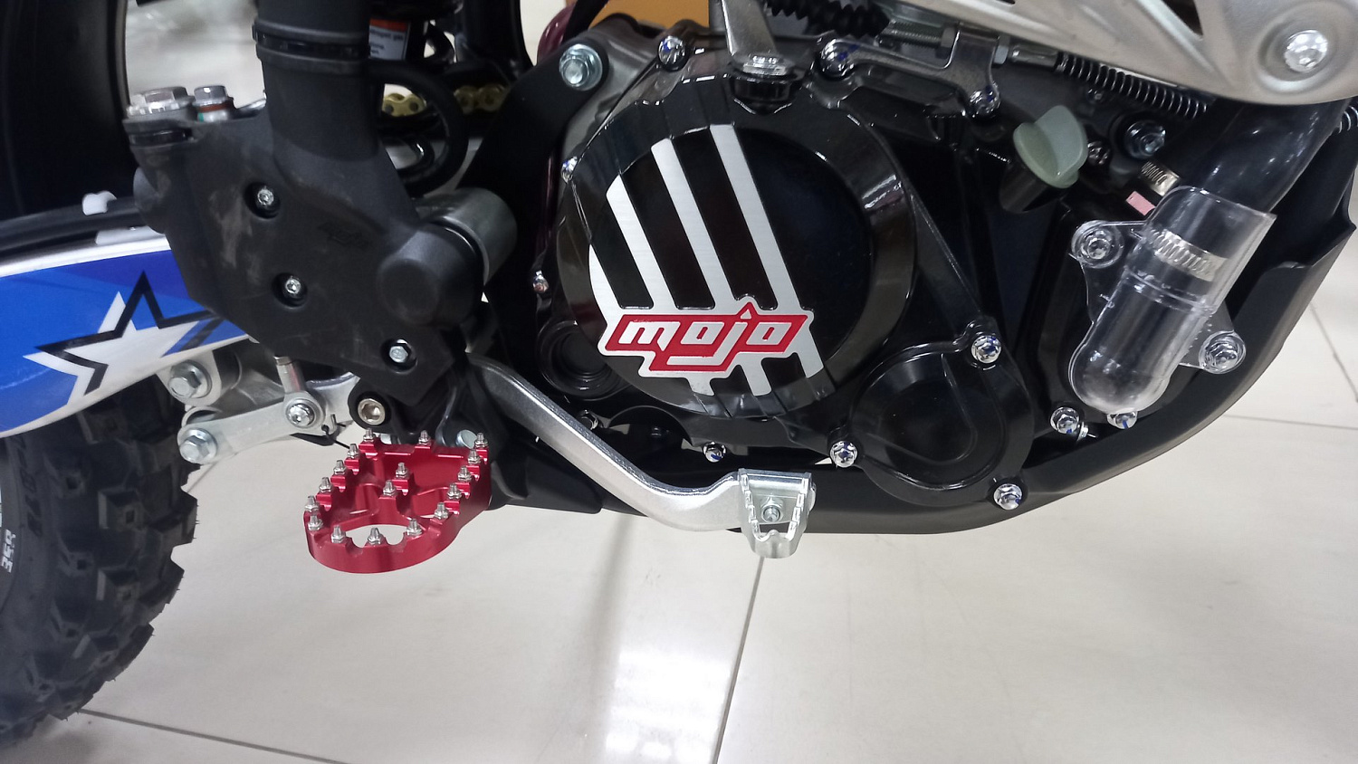 Кроссовый мотоцикл BSE T8 Blue Twister