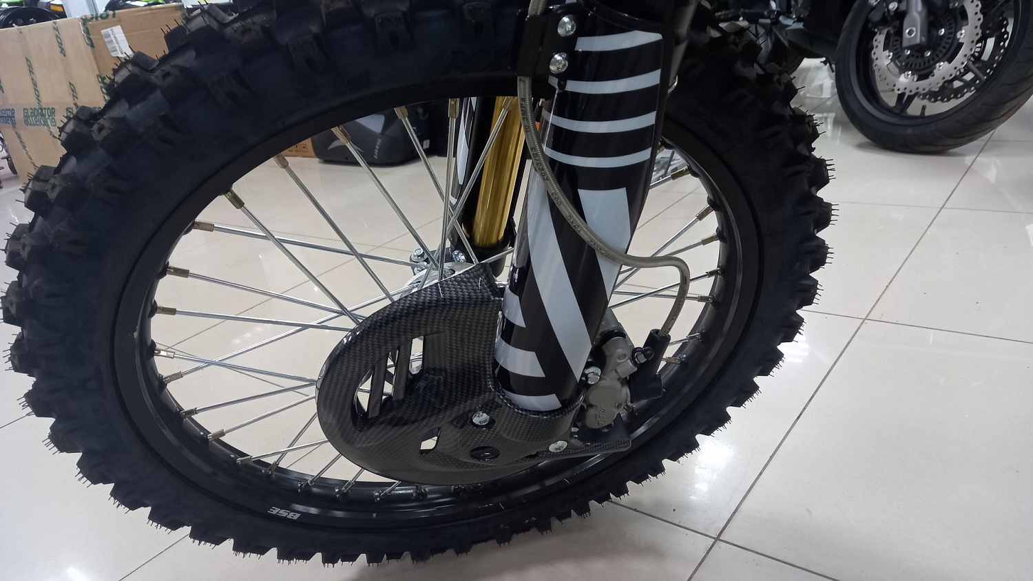 Кроссовый мотоцикл BSE T8 Blue Twister