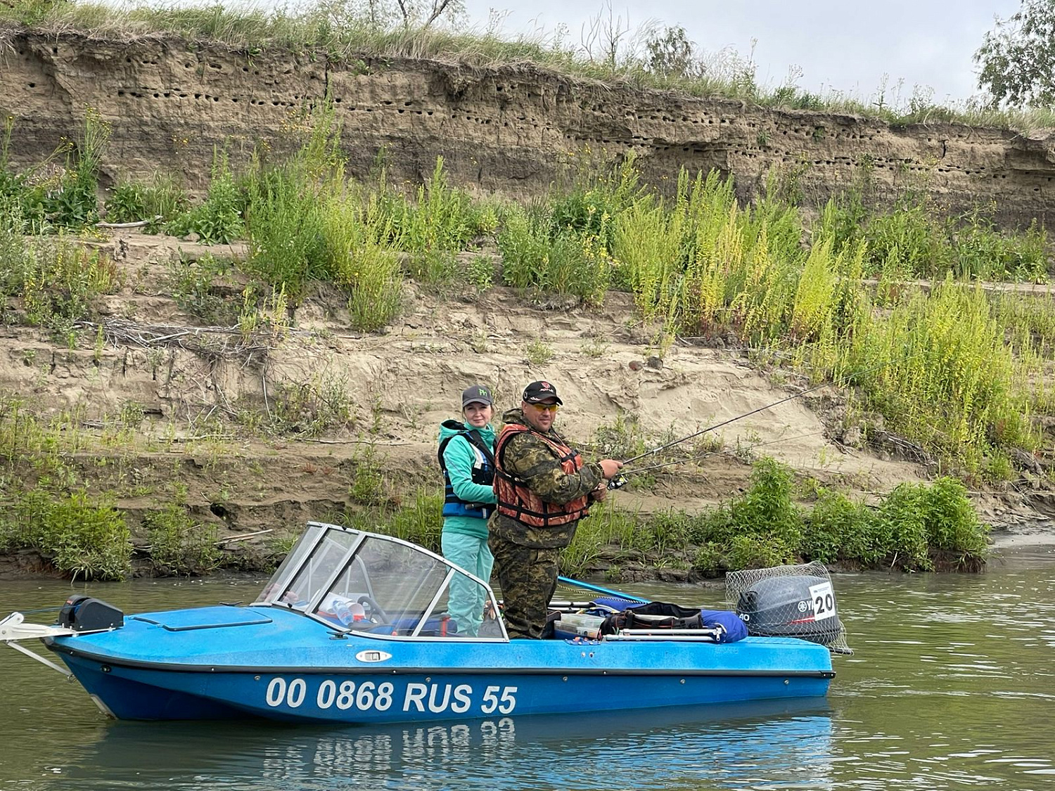 Чемпионат Омской области по ловле спиннингом с лодок