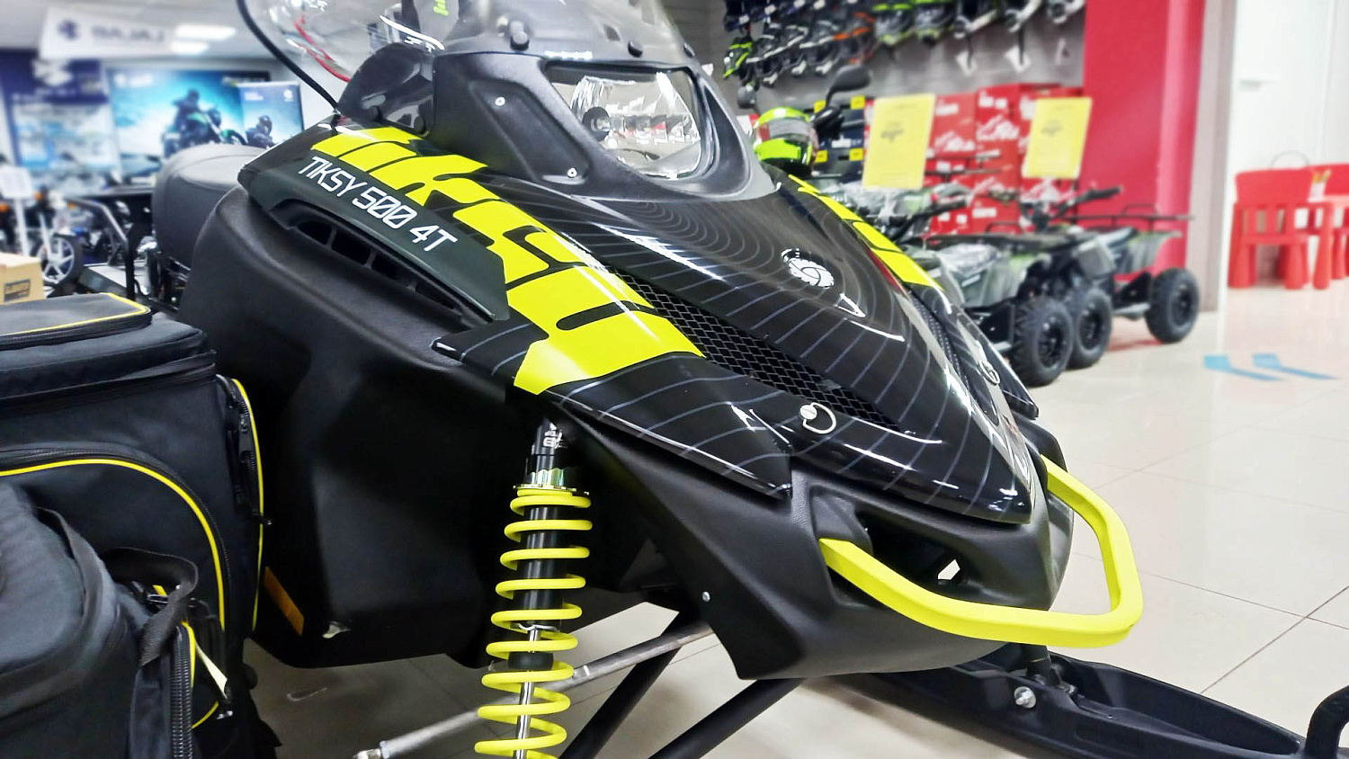 Новинка от компании "Русская механика" Снегоход "TIKSY 500 4T"