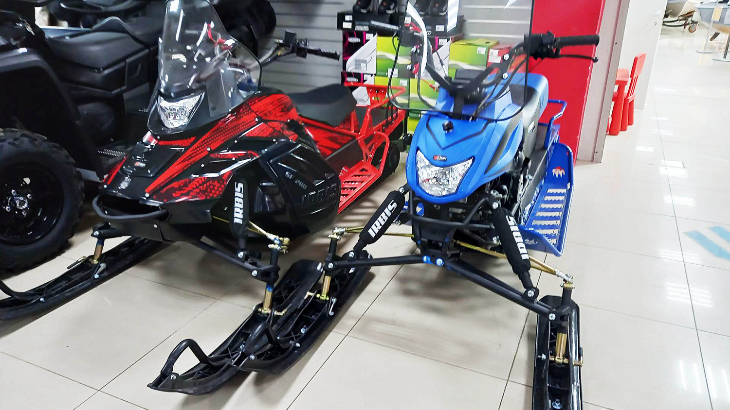АКЦИЯ: Снижение цен на снегоходы IRBIS SF200L и DINGO T200