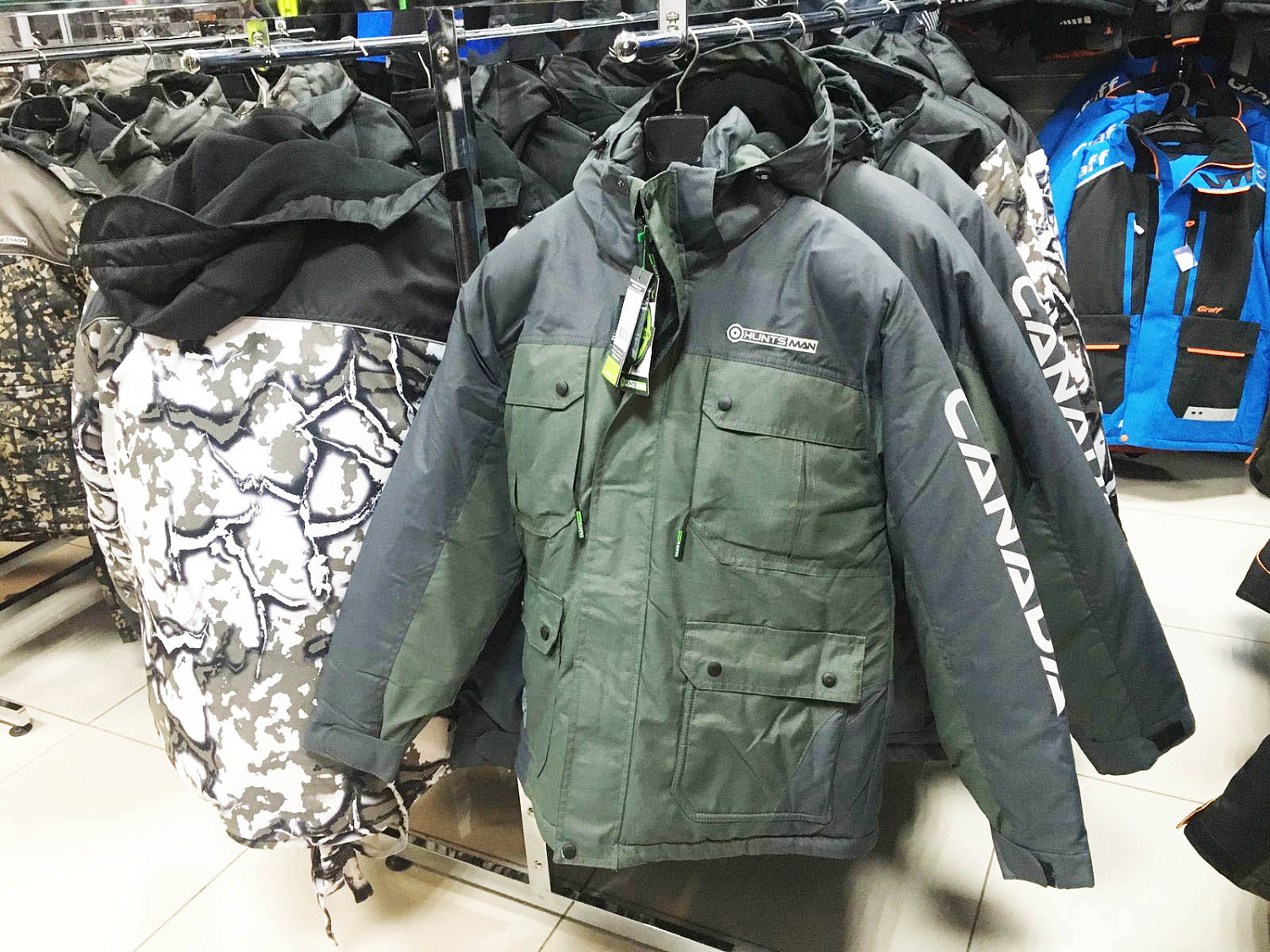 АКЦИЯ: Скидка 20% на всю продукцию фирмы Huntsman / костюмы для охоты и рыбалки / термобельё