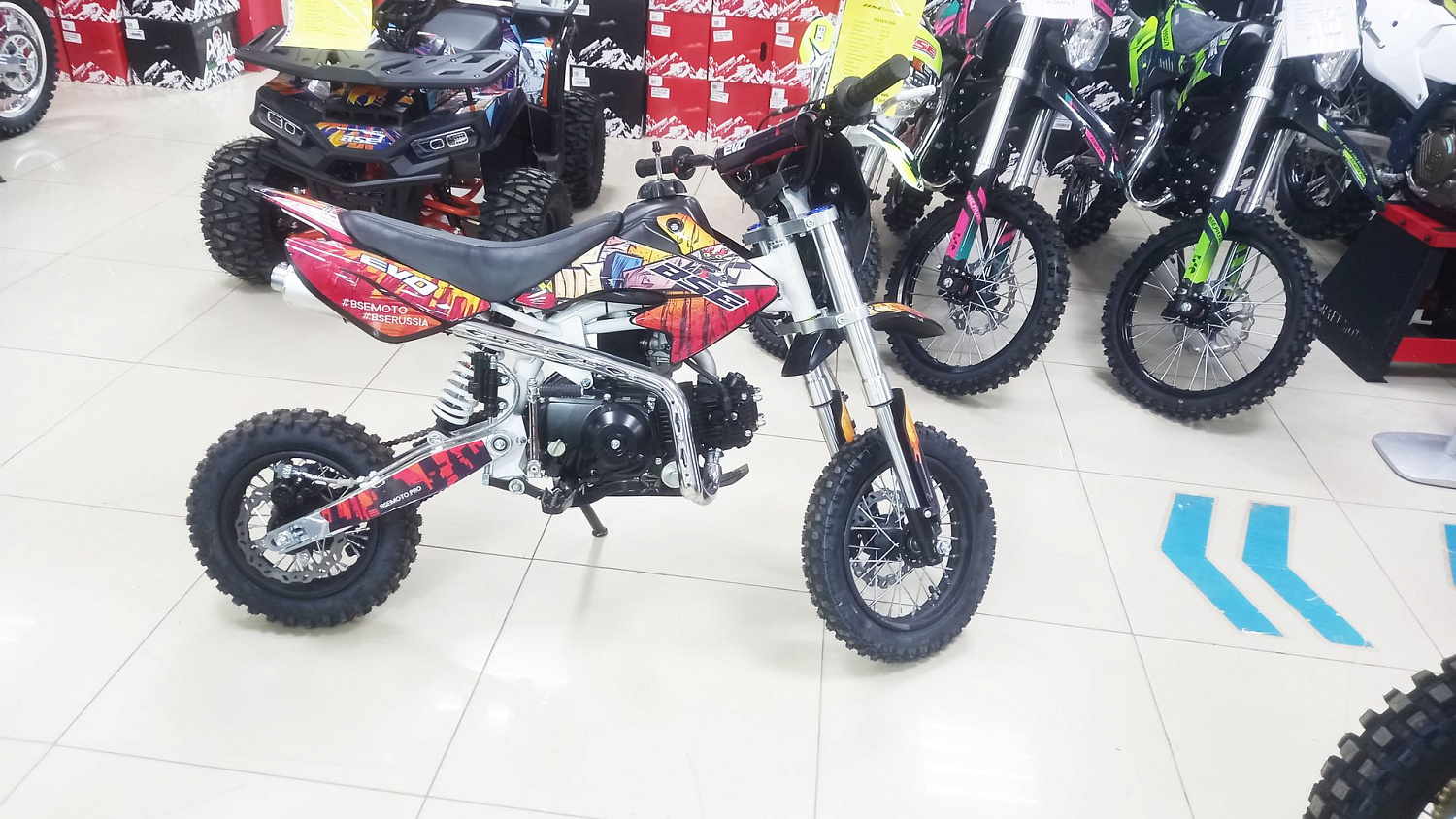 Питбайк BSE EVO 110e Samurai SA 12/10