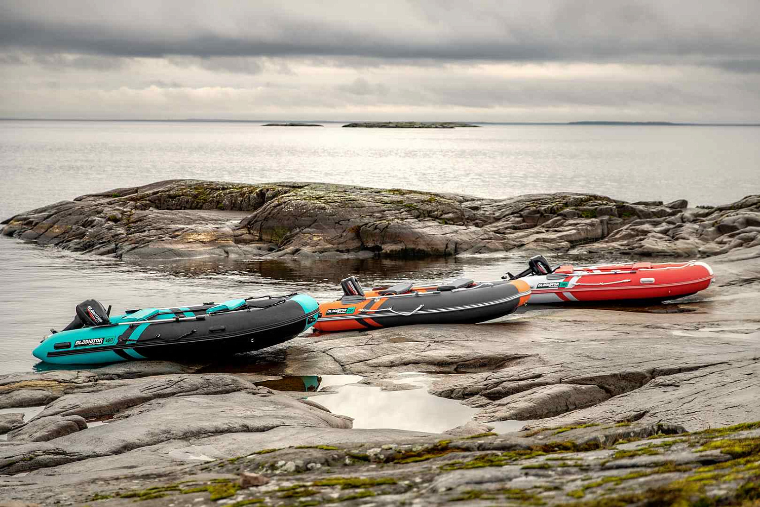 Надувная лодка ПВХ GLADIATOR E300S