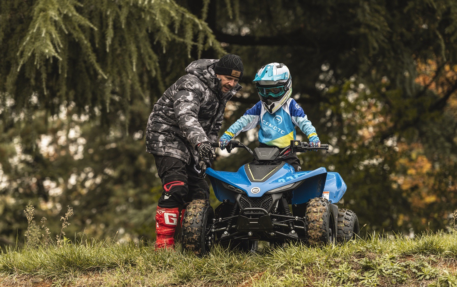 Представляем детский квадроцикл CFORCE 110 от компании CFMOTO