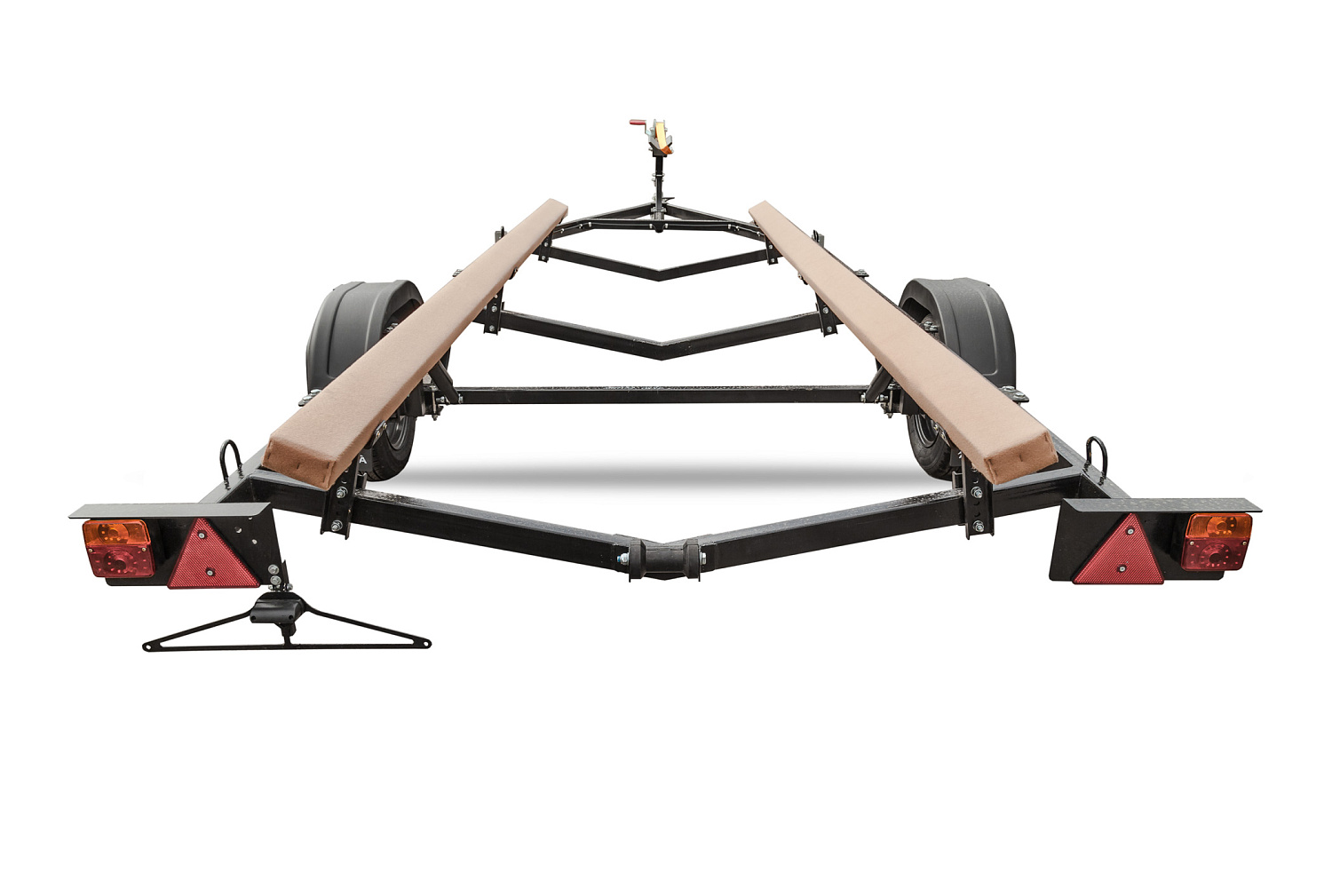 Прицеп для перевозки лодок "ALASKA ВОЛНА 5.5" (1 ОСЬ)