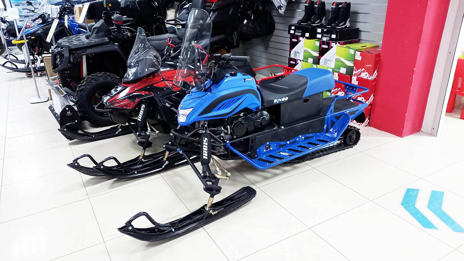 АКЦИЯ: Снижение цен на снегоходы IRBIS SF200L и DINGO T200