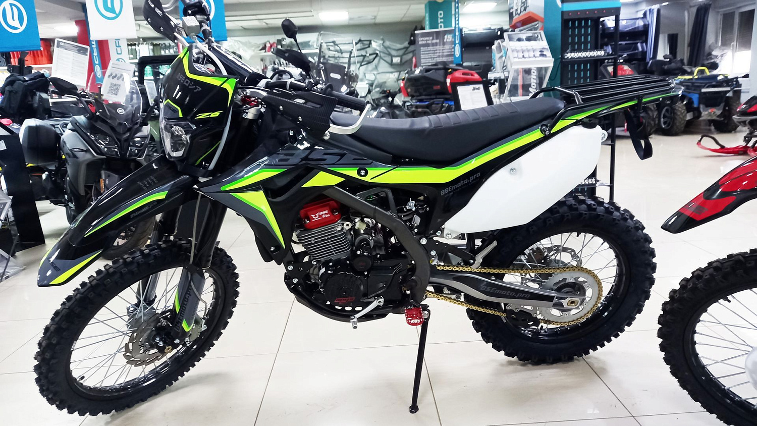 Мотоцикл эндуро BSE Z6 Neon Track