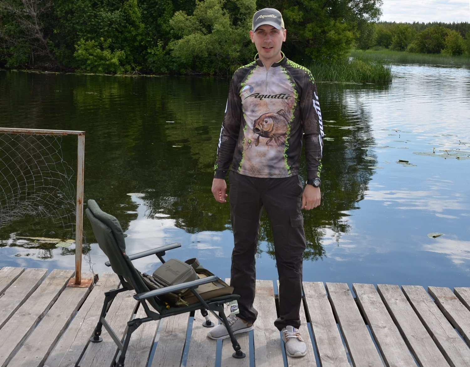 Джерси Аquatic Дж-02 (логотип: карп)