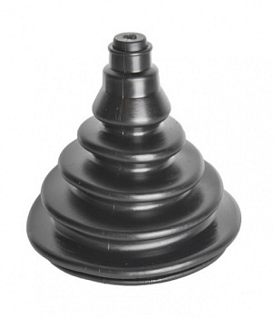 Кожух для рулевого троса черный 75 мм