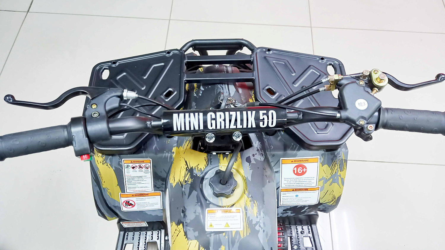 Детский квадроцикл GRIZLIK Х16 ES mini (с электростартером)