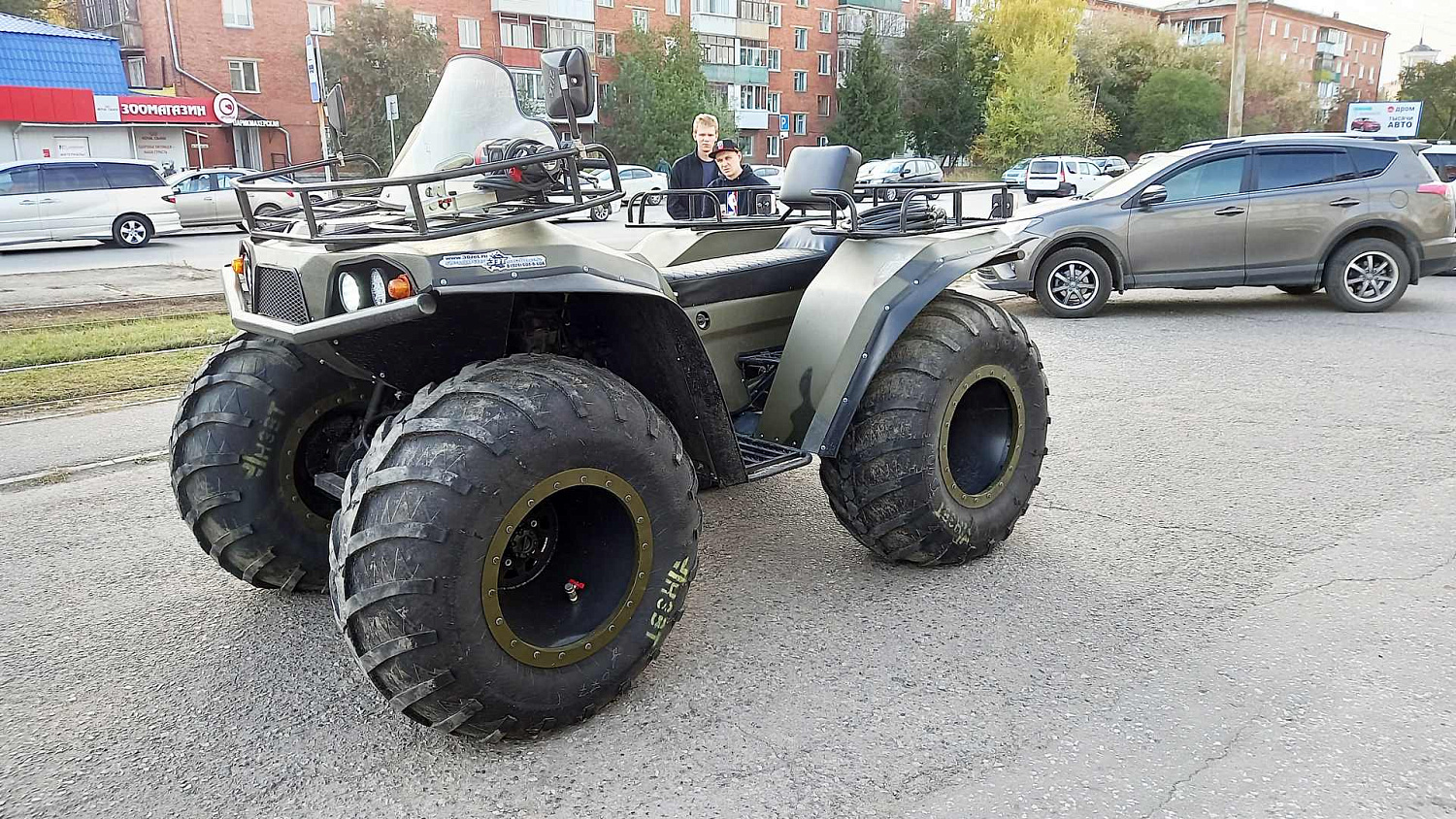 Вездеход ЗЭТ КОМАНДИР - базовой комплектации + доп.оборудование