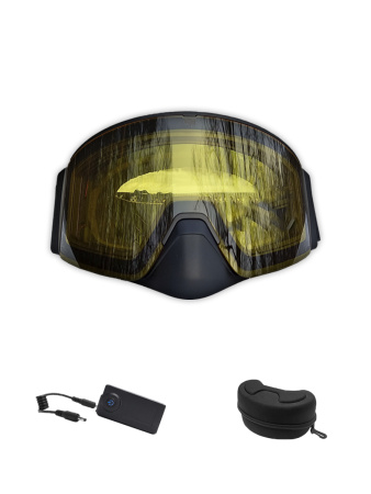 Очки снегоходные с подогревом OLO Yellow