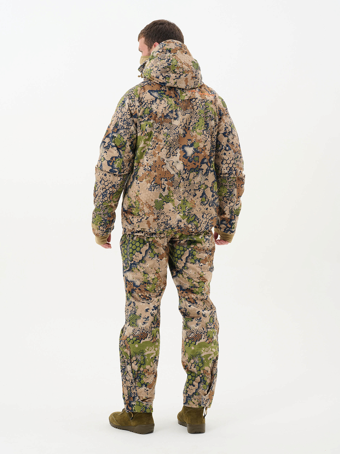 Костюм для охоты и рыбалки "TRITON PRO" Вельбоа, Forest Green (до -15°C)