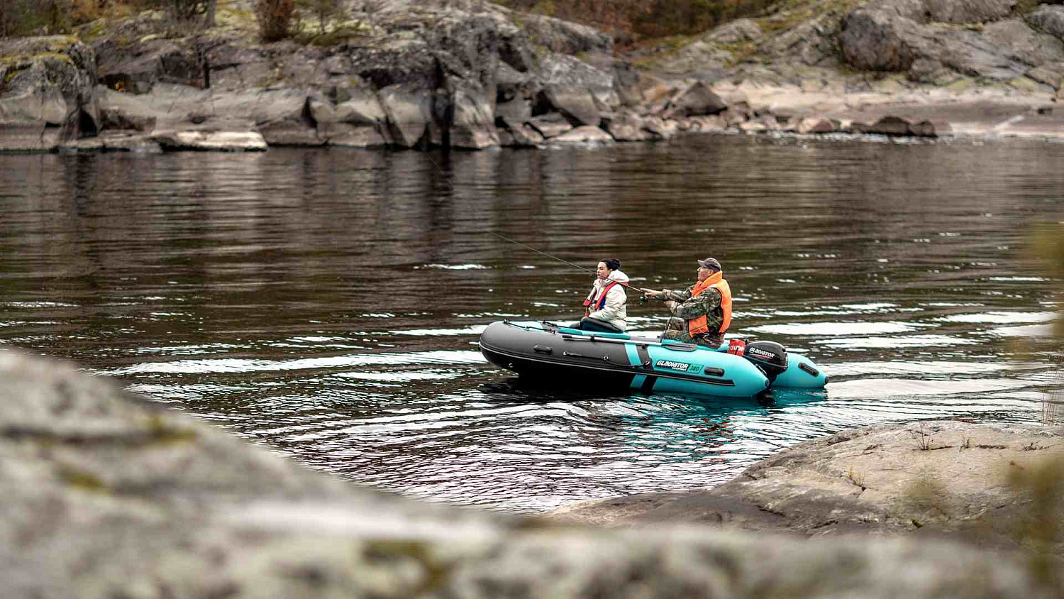 Надувная лодка ПВХ GLADIATOR E300S