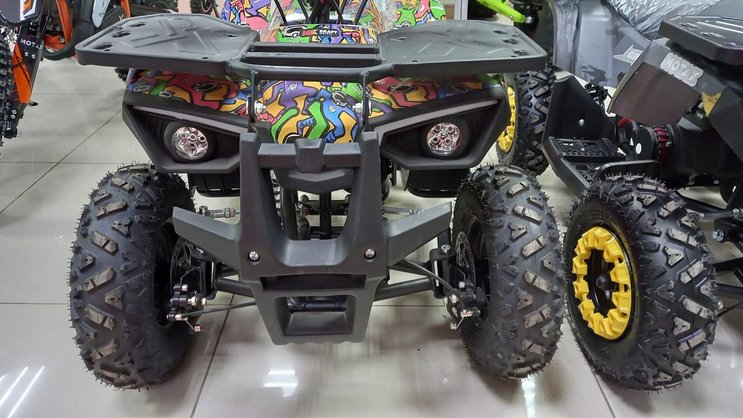 Детский квадроцикл GRIZLIK Х16 PS (механический стартер)