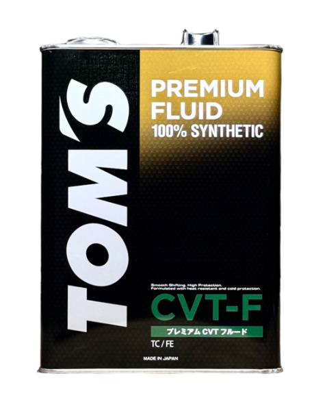 Масло трансмиссионное TOMS Premium CVT-F синтетика (4 л)