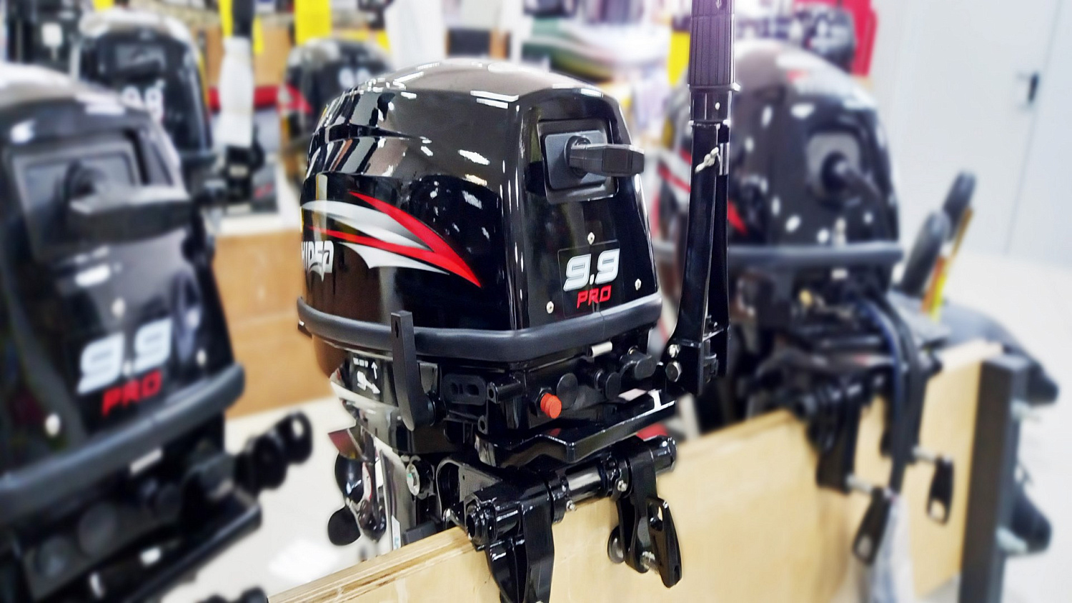 Лодочный мотор Hidea HD9.9FHS PRO