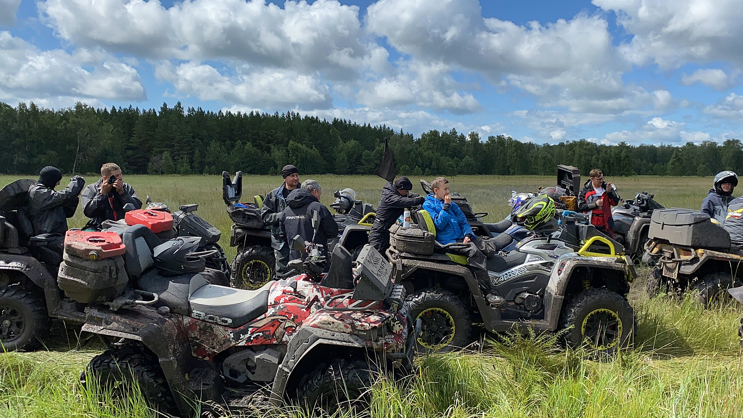 Отчёт: Квадровыезд на РМ 800Т