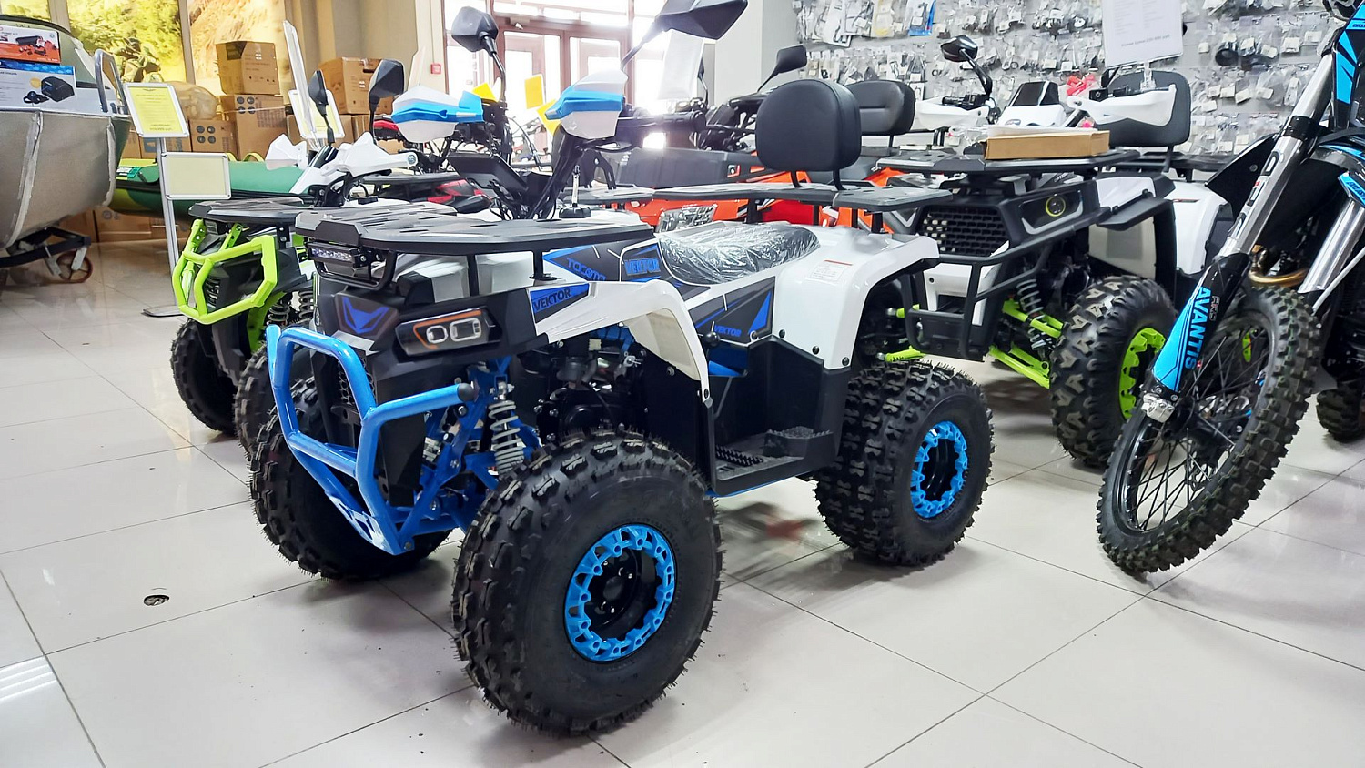 Подростковый квадроцикл YACOTA VEKTOR LUX 125