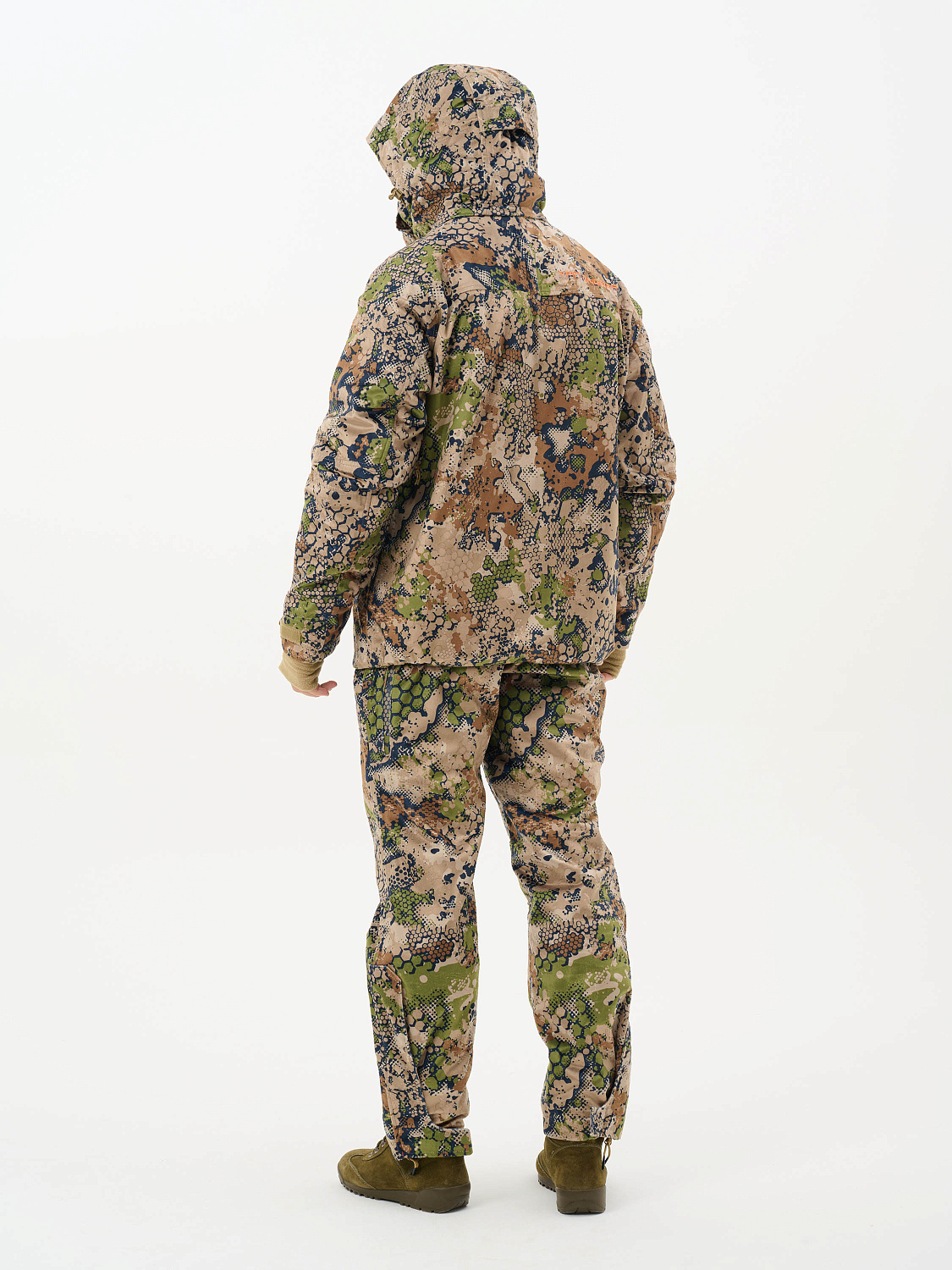 Костюм для охоты и рыбалки "TRITON PRO" Вельбоа, Forest Green (до -15°C)