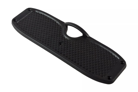 Накладка на транец передняя пластиковая черная