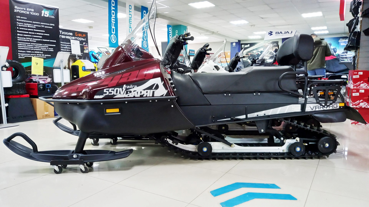 Лимитированная версия снегохода "Тайга Варяг 550v"